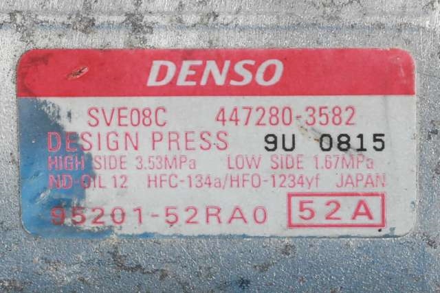 Aircondition kompressor til Suzuki Swift 2017-->>  (DENSO|447280-3582|95201-52RA0|)