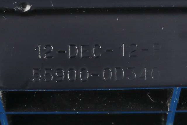 Varmeapparat betjening til Toyota Yaris 2012-2014 (Type III, Fase 1)  (TOYOTA|55900-0D340|)