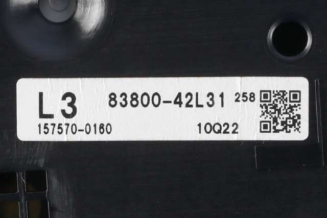 Instrumentpanel til Toyota RAV4 2013-2015 (Type IV, Fase 1) (TOYOTA|83800-42L31|)