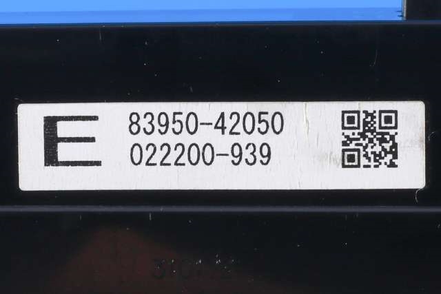 Instrument klokke til Toyota RAV4 2013-2015 (Type IV, Fase 1)  (TOYOTA|83950-42050|)