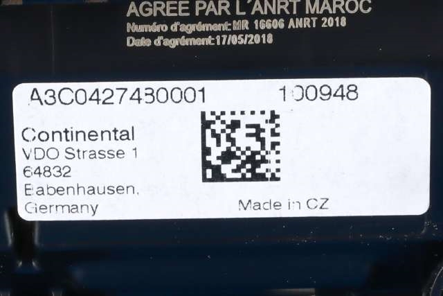 Instrumentpanel til Škoda Kodiaq 2017-->>  (VAG|565 920 790 D|)