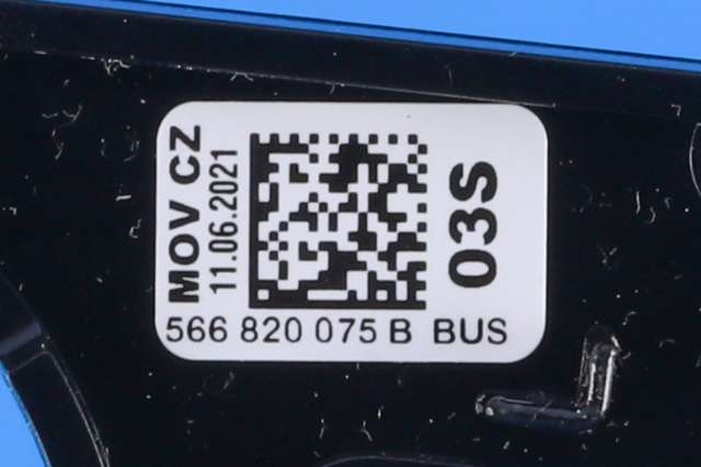 Dashbord diverse til Škoda Kodiaq 2017-->>  (VAG|566 820 075 B|)