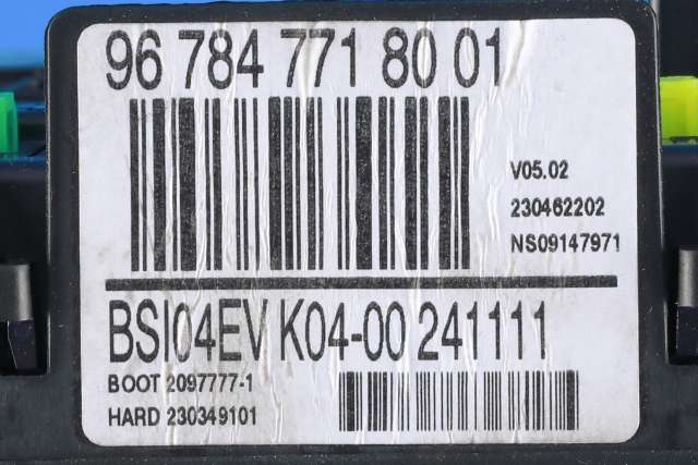 Styreenhet diverse til Peugeot 3008 2009-2016 (Type I)  (PEUGEOT|96 784771 80-01|)