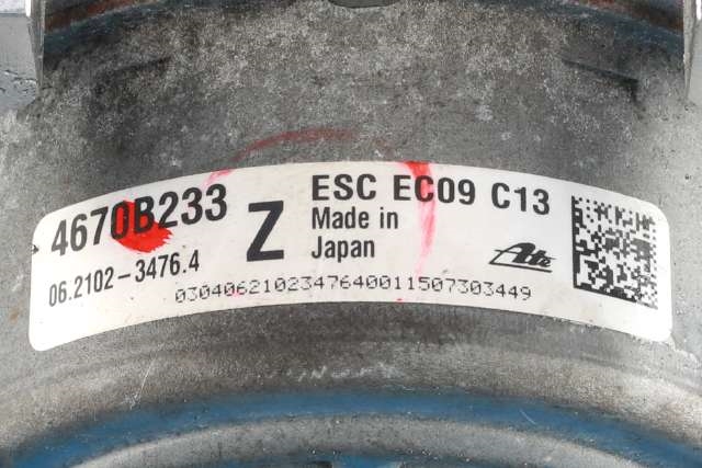 ABS sentral til Mitsubishi Outlander 2012-2015 (Type III, Fase 1) (MITSUBISHI|4670B233|)