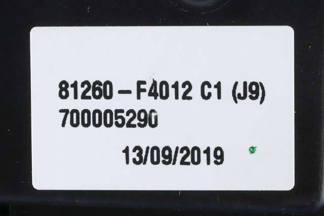 Taklyspanel til Toyota C-HR 2016-->>  (TOYOTA|81260-F4012|)
