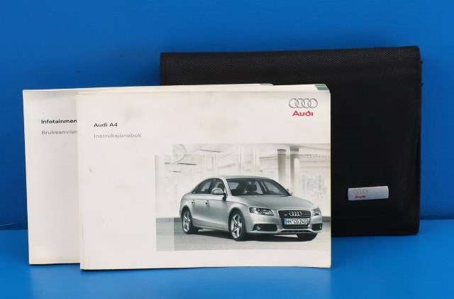 Instruksjonsbok til Audi A4, 2007-2014 (Type IV) (B8) (B8) 