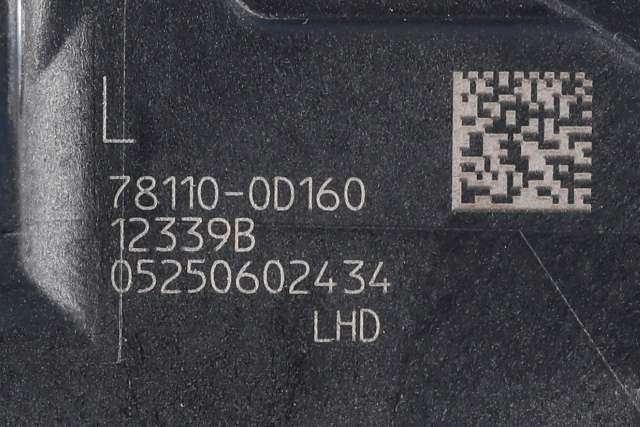 Pedal gass til Toyota Yaris 2012-2014 (Type III, Fase 1)  (TOYOTA|78110-0D160|)