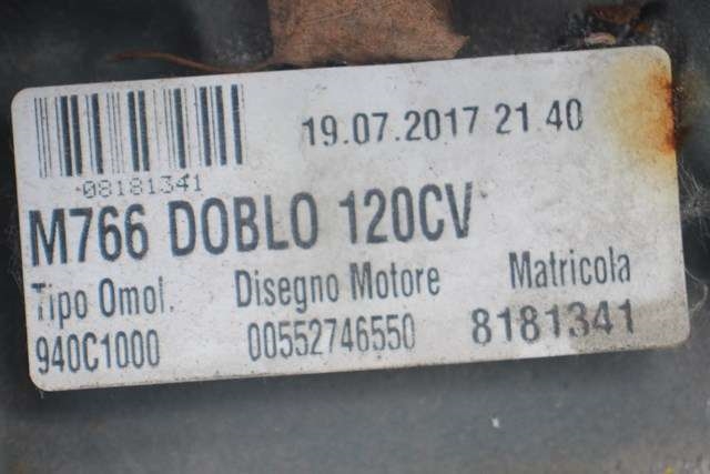 Motor diesel til Opel Combo D 2012-2018  (A16FDH|)