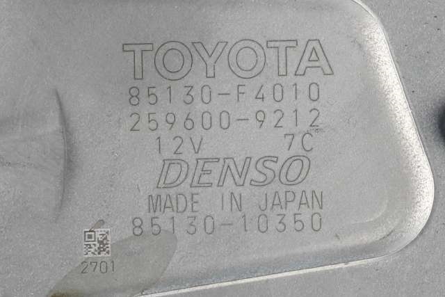 Viskermotor bakrute til Toyota C-HR 2016-->> (DENSO|259600-9212|85130-F4010|)
