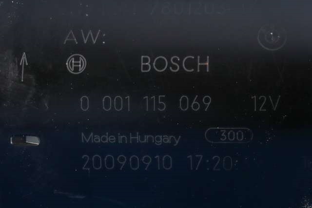Starter diesel til BMW 5-Serie 2003-2010 (E60/E61) (E60/E61) (BOSCH|0 001 115 069|12.41-7 801 203|)