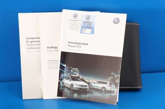 Instruksjonsbok til VW Passat 2015-2019 (Fase 1) (B8) (B8)