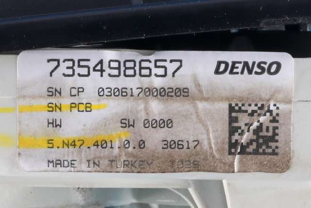 Varmeapparat betjening til Opel Combo D 2012-2018  (FIAT|735498657|)