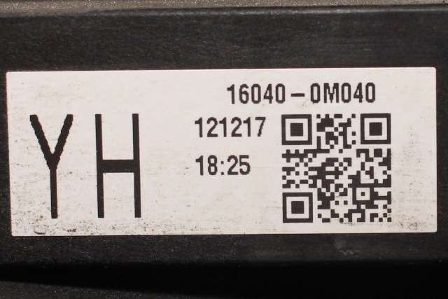 Kjølevifte til Toyota Yaris 2012-2014 (Type III, Fase 1) (SUZUKI|16040-0M040|)