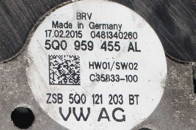 Kjølevifte til VW Golf VII 2012-2017 (Fase 1)  (VAG|5Q0 959 455 AL|)