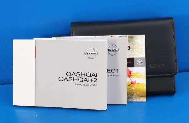 Instruksjonsbok til Nissan Qashqai, 2010-2014 (Type I, Fase 2)  