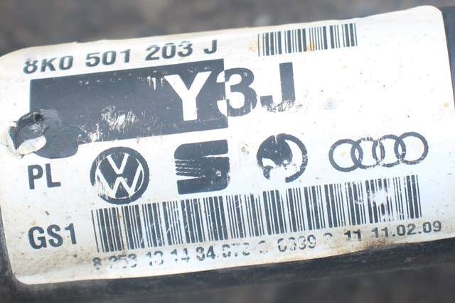 Drivaksel høyre bak, bensin/manuell til Audi A4 2007-2014 (Type IV) (B8) (B8) (VAG|8K0 501 203 J|)