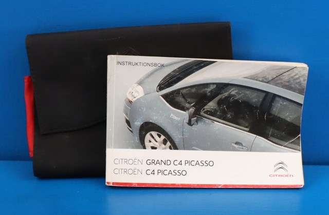 Instruksjonsbok til Citroën C4, Picasso 2006-2013 (Type I)