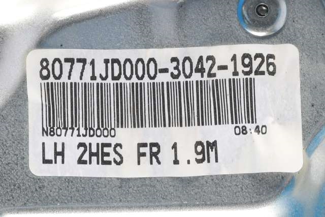 Ruteheis venstre foran til Nissan Qashqai 2010-2014 (Type I, Fase 2) (NISSAN|80771-JD000|)