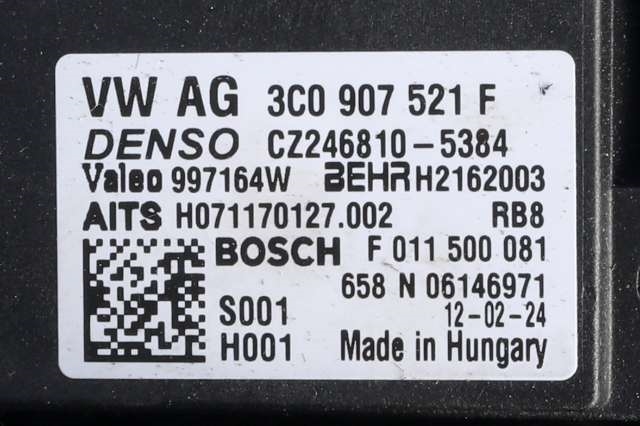Varmeapparat motor til VW Golf VI 2008-2012 (VAG|1K1 820 015 L|)