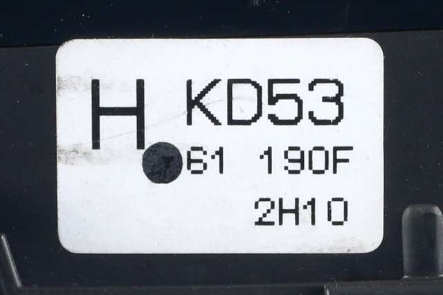 Varmeapparat betjening til Mazda CX-5 2012-2017 (Type I)  (MAZDA|KD53-61-190F|)