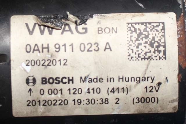 Starter til VW Golf VI 2008-2012  (BOSCH|0 001 120 410|0AH 911 023 A|)