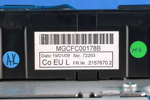 Bilstereo til Audi A4 2007-2014 (Type IV) (B8) (B8) (VAG|8T1 035 186 P|)