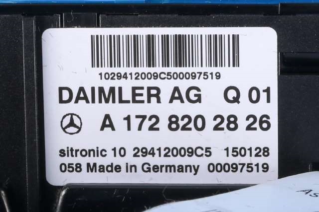 Bilstereo diverse til Mercedes GLE 2015-2018 (Fase 2) (W166) (W166) (MERCEDES|A 172 820 28 26|)