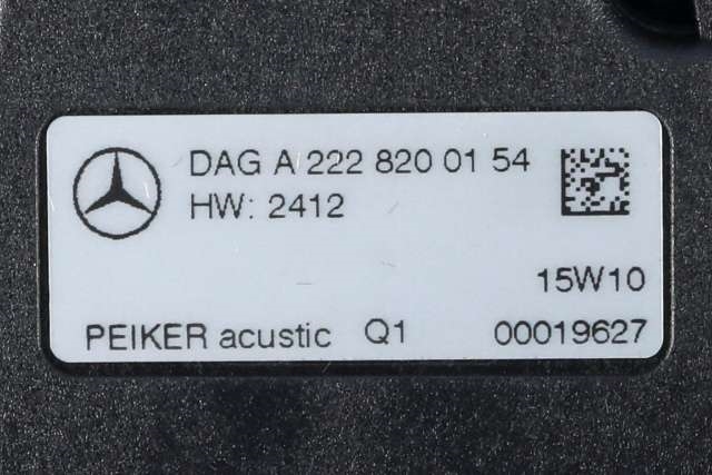 Bilstereo diverse til Mercedes GLE 2015-2018 (Fase 2) (W166) (W166) (MERCEDES|A 172 820 28 26|)