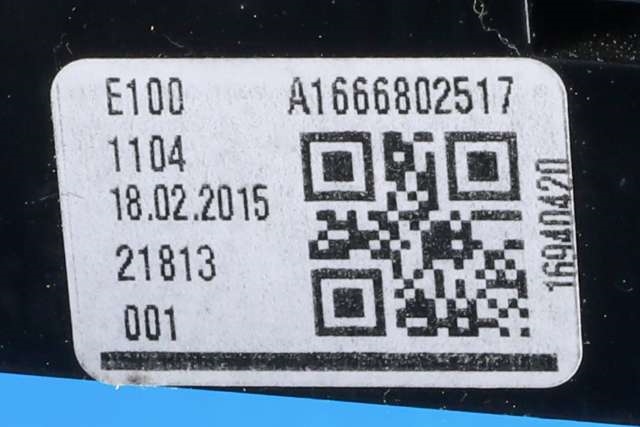 Dashbord diverse til Mercedes GLE 2015-2018 (Fase 2) (W166) (W166) (MERCEDES|A 166 680 25 17|)