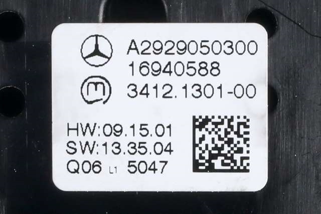 Bryter diverse til Mercedes GLE 2015-2018 (Fase 2) (W166) (W166) (MERCEDES|A 292 905 03 00|)