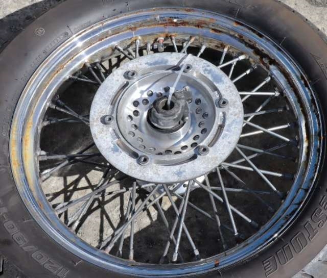 MC, Framhjul til MC Honda VT750C, Shadow 1997-2003  (120 X 90 R 17"|)