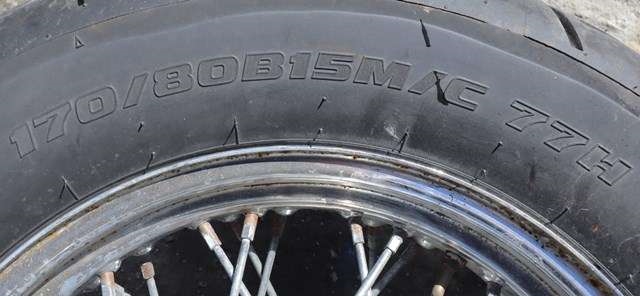 MC, Bakhjul til MC Honda VT750C, Shadow 1997-2003 (170 X 80 R 15"|)