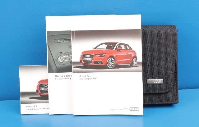 Instruksjonsbok til Audi A1, 2010-2014 (Type I, Fase 1)  