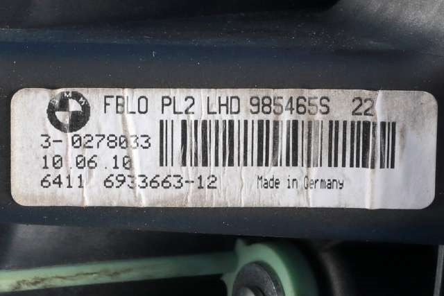 Varmeapparat motor til BMW 1-Serie 2004-2011 (E81/E82/E87/E88) (E81/E82/E87/E88) (BMW|64.11-6 933 663|)