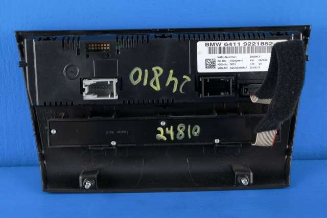 Varmeapparat betjening til BMW 1-Serie 2004-2011 (E81/E82/E87/E88) (E81/E82/E87/E88) (VDO|A2C53399847|64.11-9 221 852|)