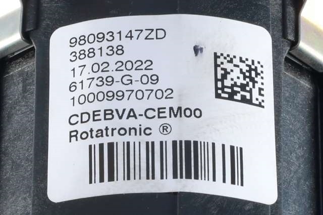Girstang/girvelger automat til Toyota Proace City 2020-->>  (PSA|98 093147 ZD|)