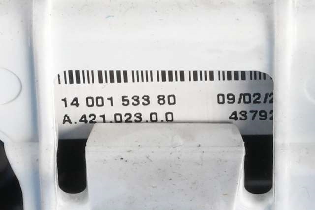 Varmeapparat betjening til Peugeot Expert 2007-2016 (Type II) (PEUGEOT|14 001533 80|)