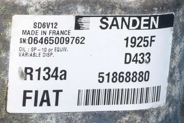 Aircondition kompressor til Opel Combo D 2012-2018  (GM|51 868 880|)