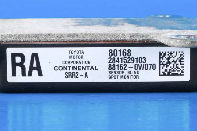 Sensor blindsone til Toyota RAV4 2013-2015 (Type IV, Fase 1) (TOYOTA|88162-0W070|)