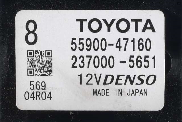Varmeapparat betjening til Toyota Prius +7 2012-2020 (Type III) (stasjonsvogn) (stasjonsvogn) (DENSO|237000-5651|55900-47160|)