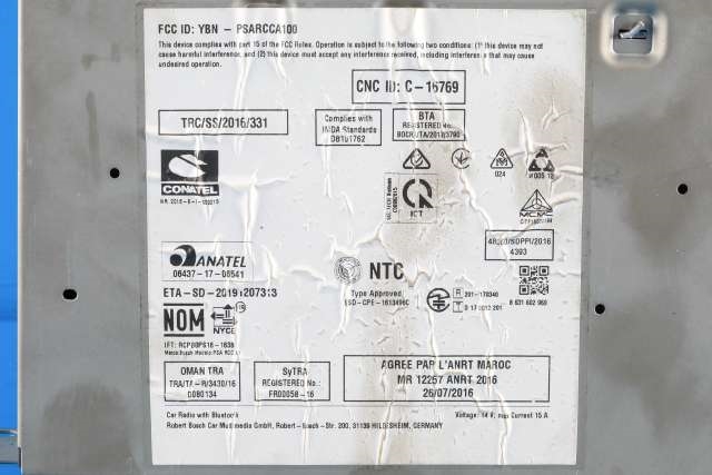 Bilstereo navigasjon til Peugeot Expert 2016-->> (Type III)  (PEUGEOT|98 335000 80|)