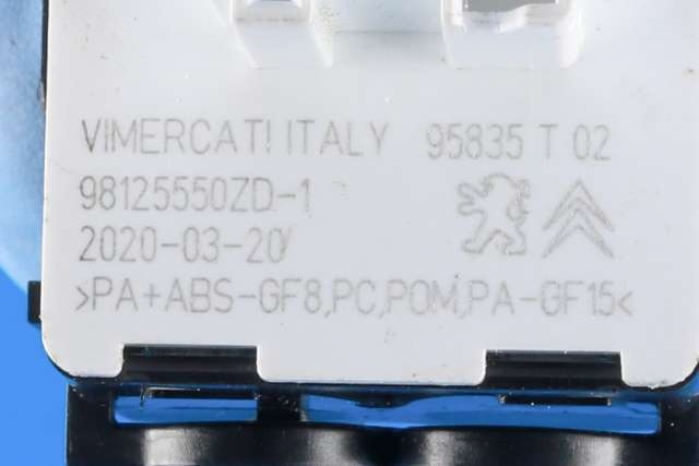 Bryter diverse til Peugeot Expert 2016-->> (Type III)  (PEUGEOT|98 125550 ZD-1|)