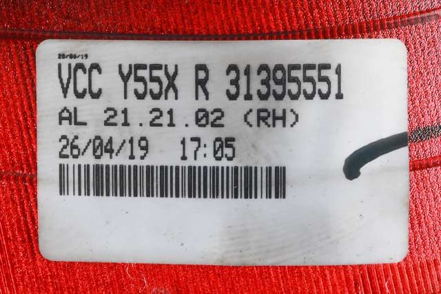 Baklykt fra støtfanger høyre til Volvo V40 2012-2019  (VOLVO|31395551|)
