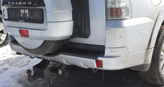 Støtfanger bak til Mitsubishi Pajero 2007-2016 (Type IV, Fase 1)  