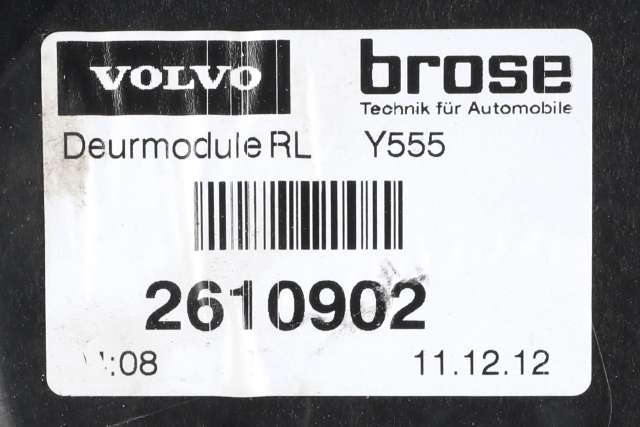 Ruteheis venstre bak til Volvo V40 2012-2019