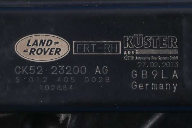 Ruteheis høyre foran til Land Rover Range Rover 2013-->> (Type IV) (LAND ROVER|CK52-23200-AG|)