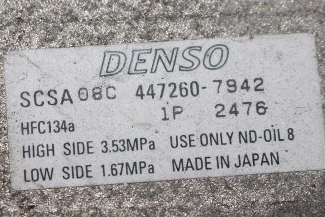Aircondition kompressor til Subaru Outback 2009-2014 (Type IV)  (DENSO|447260-7942|)
