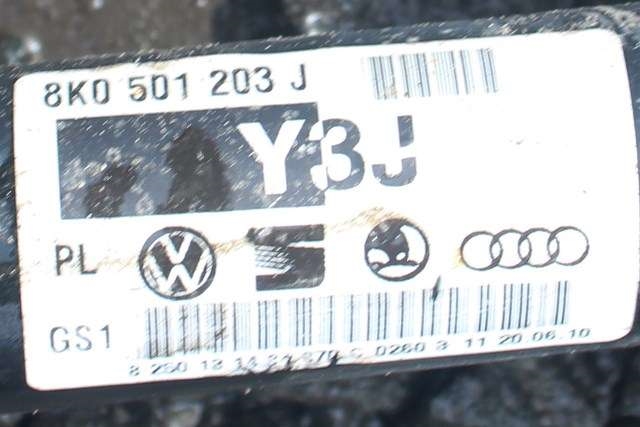 Drivaksel høyre bak, diesel/manuell til Audi A4, Allroad 2009-2016 (Type I) (B8) (B8) (VAG|8K0 501 203 J|)