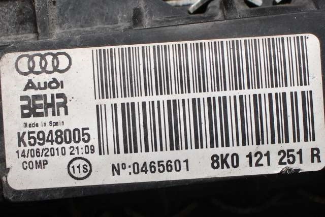 Radiator (manuell gir) til Audi A4, Allroad 2009-2016 (Type I) (B8) (B8) (VAG|8K0 121 251 R|)
