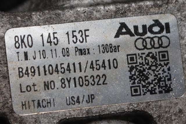 Servo pumpe mekanisk til Audi A4 2007-2014 (Type IV) (B8) (B8) (VAG|8K0 145 153 F|)